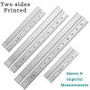 imageMr Pen Machinist Ruler 3 Pack Metric Precision Stainless Steel 6 inch6  8  12  14 inch