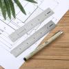 imageMr Pen Machinist Ruler 3 Pack Metric Precision Stainless Steel 6 inch6 inch  2 Pack 18164 Graduation