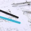 imageMr Pen Small Architectural Scale Ruler Aluminium 6 Inch 2 Pack Green and Orange Pocket Size Ruler Triangle Ruler Metal Ruler Set Architect Scale Ruler for BlueprintsC Black  Blue