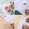 imageMr Pen Triangle Ruler Square and Ruler Set 3 Pack Set Square Square Ruler Protractor for Geometry School Geometry Set Math Protractor Geometry Rulers Math Ruler2215cm  3060  4590