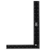 imageMr Pen Carpenter Square Framing Square 8 inch x 12 inch Carpenters Square Right Angle Ruler Framing Tools L Shape Ruler Metal Square Steel SquareBlack