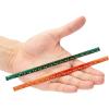 imageMr Pen Small Architectural Scale Ruler Aluminium 6 Inch 2 Pack Green and Orange Pocket Size Ruler Triangle Ruler Metal Ruler Set Architect Scale Ruler for BlueprintsB Green  Orange