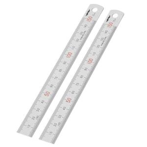 imageMr Pen Machinist Ruler 3 Pack Metric Precision Stainless Steel 6 inch150 mm  2 Pack
