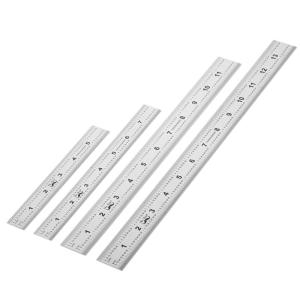 imageMr Pen Machinist Ruler 3 Pack Metric Precision Stainless Steel 6 inch6  8  12  14 inch