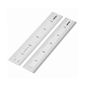 imageMr Pen Machinist Ruler 3 Pack Metric Precision Stainless Steel 6 inch6 inch  2 Pack 18164 Graduation