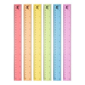 imageMr Pen Plastic Rulers 12 Inch 6 Pack Pastel Colors Metric ampamp Imperial Clear Ruler Set Cute Ruler 12 Inch Clear Ruler 12 Inch Ruler Rulers 12 Inch Plastic Ruler 12 Inch Rulers for Kids