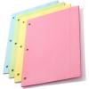 imageMr Pen Colored Loose Leaf Paper Wide Ruled 100 Sheets 8 x 105 3 Hole Punched Notebook Paper Lined Paper Binder Paper Writing Paper Filler Paper Wide Ruled Notebook PaperPastel Colors  100 Sheets