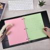 imageMr Pen Colored Loose Leaf Paper Wide Ruled 100 Sheets 8 x 105 3 Hole Punched Notebook Paper Lined Paper Binder Paper Writing Paper Filler Paper Wide Ruled Notebook PaperPastel Colors  100 Sheets