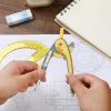imageMr Pen Compass and Protractor Set Dwarf Pony Brown Compass Geometry Tool Protractor and Compass Set Compass Drawing Tool Drawing Compass Geometry Compass Math Compass for GeometryYellow