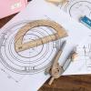 imageMr Pen Compass and Protractor Set Dwarf Pony Brown Compass Geometry Tool Protractor and Compass Set Compass Drawing Tool Drawing Compass Geometry Compass Math Compass for GeometryDwarf Pony Brown