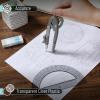 imageMr Pen Compass and Protractor Set Dwarf Pony Brown Compass Geometry Tool Protractor and Compass Set Compass Drawing Tool Drawing Compass Geometry Compass Math Compass for GeometryShuttle Grey