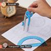 imageMr Pen Compass and Protractor Set Dwarf Pony Brown Compass Geometry Tool Protractor and Compass Set Compass Drawing Tool Drawing Compass Geometry Compass Math Compass for GeometryBlue