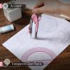 imageMr Pen Compass and Protractor Set Dwarf Pony Brown Compass Geometry Tool Protractor and Compass Set Compass Drawing Tool Drawing Compass Geometry Compass Math Compass for GeometryRogue Pink
