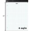 imageMr Pen Graph Paper 2x2 2 Squares per inch 85quotx11quot 55 Sheets Grid Paper Graphing Paper Graph Paper Pad Math Graph Paper Grid Paper Pad 12 Inch Graph Paper Square Paper Math PaperWhite 3Hole Punched