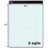 imageMr Pen Graph Paper 2x2 2 Squares per inch 85quotx11quot 55 Sheets Grid Paper Graphing Paper Graph Paper Pad Math Graph Paper Grid Paper Pad 12 Inch Graph Paper Square Paper Math PaperWhite