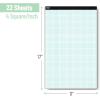 imageMr Pen Graph Paper 2x2 2 Squares per inch 85quotx11quot 55 Sheets Grid Paper Graphing Paper Graph Paper Pad Math Graph Paper Grid Paper Pad 12 Inch Graph Paper Square Paper Math PaperWhite