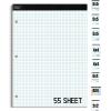 imageMr Pen Graph Paper 2x2 2 Squares per inch 85quotx11quot 55 Sheets Grid Paper Graphing Paper Graph Paper Pad Math Graph Paper Grid Paper Pad 12 Inch Graph Paper Square Paper Math PaperWhite 3Hole Punched