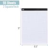 imageMr Pen Graph Paper 2x2 2 Squares per inch 85quotx11quot 55 Sheets Grid Paper Graphing Paper Graph Paper Pad Math Graph Paper Grid Paper Pad 12 Inch Graph Paper Square Paper Math PaperWhite