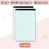 imageMr Pen Graph Paper 2x2 2 Squares per inch 85quotx11quot 55 Sheets Grid Paper Graphing Paper Graph Paper Pad Math Graph Paper Grid Paper Pad 12 Inch Graph Paper Square Paper Math PaperWhite