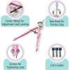 imageMr Pen Professional Compass with Lock and Free Life TIME Lead Replacement Compass for Geometry Spring Bow Compass Precision Compass Math Drafting Compass Compass Drawing Metal CompassPink