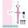 imageMr Pen Professional Compass with Lock and Free Life TIME Lead Replacement Compass for Geometry Spring Bow Compass Precision Compass Math Drafting Compass Compass Drawing Metal CompassPink