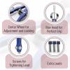 imageMr Pen Professional Compass with Lock and Free Life TIME Lead Replacement Compass for Geometry Spring Bow Compass Precision Compass Math Drafting Compass Compass Drawing Metal CompassBlue