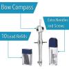 imageMr Pen Professional Compass with Lock and Free Life TIME Lead Replacement Compass for Geometry Spring Bow Compass Precision Compass Math Drafting Compass Compass Drawing Metal CompassSilver