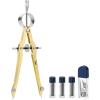 imageMr Pen Professional Compass with Lock and Free Life TIME Lead Replacement Compass for Geometry Spring Bow Compass Precision Compass Math Drafting Compass Compass Drawing Metal CompassGold