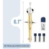 imageMr Pen Professional Compass with Lock and Free Life TIME Lead Replacement Compass for Geometry Spring Bow Compass Precision Compass Math Drafting Compass Compass Drawing Metal CompassGold