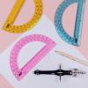 imageMr Pen Protractor 6 Inches Protractor with Swing Arm Pack of 33 Pcs