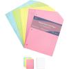 imageMr Pen Colored Loose Leaf Paper Wide Ruled 100 Sheets 8 x 105 3 Hole Punched Notebook Paper Lined Paper Binder Paper Writing Paper Filler Paper Wide Ruled Notebook PaperPastel Colors  100 Sheets
