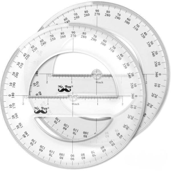 6-Inch Protractor with Swing Arm - Mr. Pen