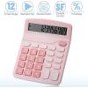 imageMr Pen Calculator Blue Calculators Large Display Standard Function Calculator 12Digit Calculators Desktop Office Calculator Desktop Calculator Desk Calculator Large Display Blue CalculatorPink