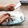 imageMr Pen Calculator Blue Calculators Large Display Standard Function Calculator 12Digit Calculators Desktop Office Calculator Desktop Calculator Desk Calculator Large Display Blue CalculatorBlue