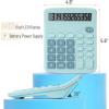 imageMr Pen Calculator Blue Calculators Large Display Standard Function Calculator 12Digit Calculators Desktop Office Calculator Desktop Calculator Desk Calculator Large Display Blue CalculatorBlue
