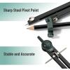 imageMr Pen Compass for Geometry Black Compass with Pencil Drawing Compass Drawing Tool Math Compass Drafting Tools Drawing Tools Geometry Compass Circle Drawing Tool Geometry SetBlack