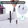 imageMr Pen Compass for Geometry Compass with Pencil Drawing Compass Drawing Tool Math Compass Drafting Tools Drawing Tools Geometry Compass Circle Drawing Tool Geometry Set Drafting Compass
