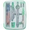 imageMr Pen Geometry Set 13 pcs Compass for Geometry Protractor Set Geometry Kit Set with Shatterproof Storage Box Geometry Kit Drawing Tools Drafting Set Drafting Tools ampamp Drafting Kits PinkMint Green