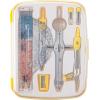 imageMr Pen Geometry Set 13 pcs Compass for Geometry Protractor Set Geometry Kit Set with Shatterproof Storage Box Geometry Kit Drawing Tools Drafting Set Drafting Tools ampamp Drafting Kits PinkYellow