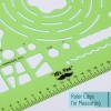 imageMr Pen Landscape Templates 2pcs Green Architectural Templates Drafting Tools Landscaping Tools Landscape Design Template Drafting Ruler Shapes Stencils for Drawing Stencils Landscape ToolsGreen