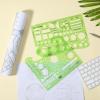 imageMr Pen Landscape Templates 2pcs Green Architectural Templates Drafting Tools Landscaping Tools Landscape Design Template Drafting Ruler Shapes Stencils for Drawing Stencils Landscape ToolsGreen