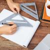 imageMr Pen Metal 7 Inches Rafter Square Carpenter Square 2 Pack