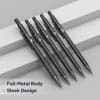imageMr Pen Metal Mechanical Pencil Set with Lead and Eraser Refills 5 Sizes Black 03 05 07 09 2mm Drawing Mechanical Pencils Mechanical Pencil Metal Drawing Pencils Mechanical
