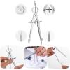 imageMr Pen Metal Protractor and Metal Compass Set Compass for Geometry Geometry Set Compasses Protractor and Compass Protractor for Geometry Drawing Compass Math Compass Math CompassA Plastic Protractor