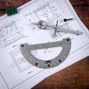 imageMr Pen Metal Protractor and Metal Compass Set Compass for Geometry Geometry Set Compasses Protractor and Compass Protractor for Geometry Drawing Compass Math Compass Math CompassB Metal Protractor