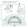 imageMr Pen Metal Protractor and Metal Compass Set Compass for Geometry Geometry Set Compasses Protractor and Compass Protractor for Geometry Drawing Compass Math Compass Math CompassB Metal Protractor