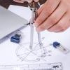 imageMr Pen Metal Protractor and Metal Compass Set Compass for Geometry Geometry Set Compasses Protractor and Compass Protractor for Geometry Drawing Compass Math Compass Math CompassA Plastic Protractor