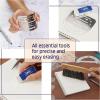 imageMr Pen Professional Geometry Set 17 Pcs Architect Compass and Protractor Set Interior Design Drafting Tools Scale Ruler Drawing Stencils Metal Ruler