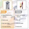 imageMr Pen Professional Geometry Set Metal Compass 7 pcs Geometry Precision Tool Set with Shatterproof Storage Box Drafting Tools ampamp Drafting Kits Circle Drawing Tools for Engineers Students7 pcs Geometry Tool Set