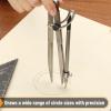 imageMr Pen Professional Large Compass for Woodworking 12 Inch Compass with Wing Compass for Geometry Compass Drawing Tool Woodworking Compass Pencil Compass for Carpenter Drafting Drawing Compass8 Inch
